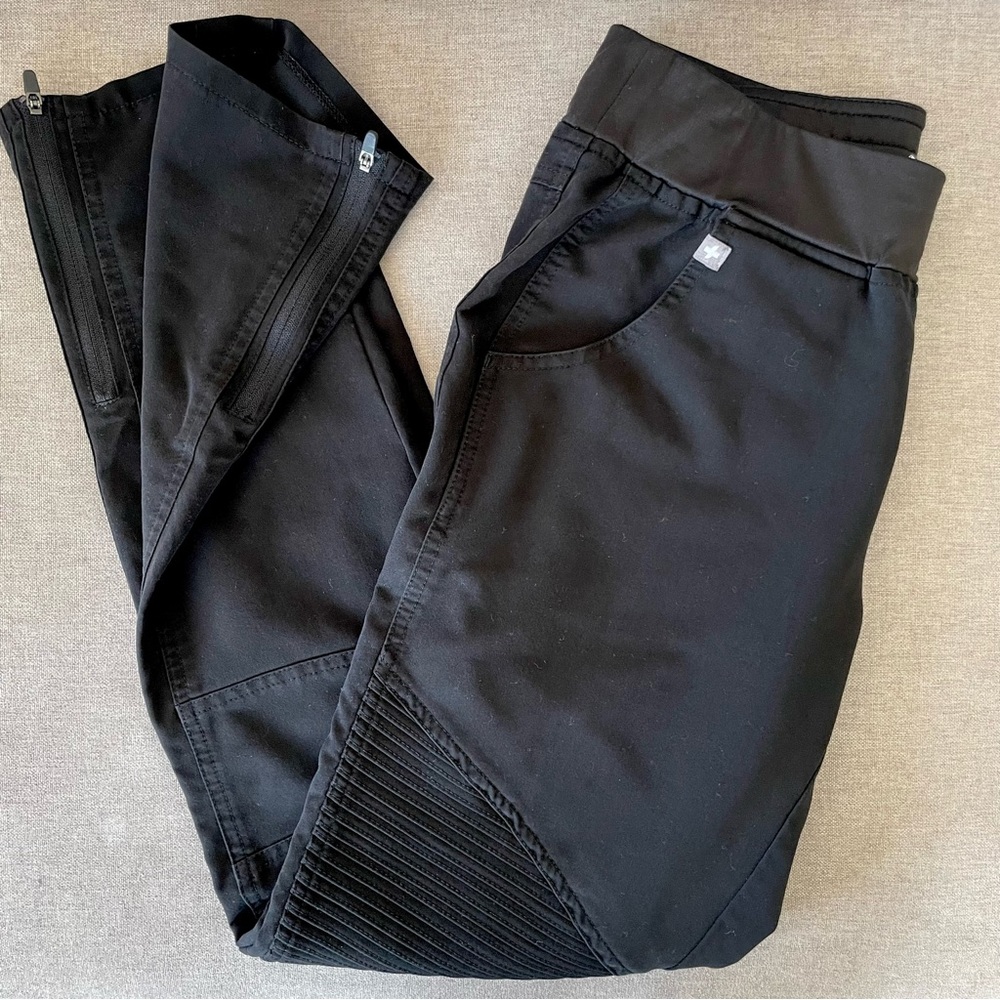 Figs Kanye Moto pants, XS Black